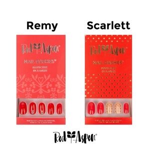 🆕 Red Rock Canyon, Remy + Lovely Scarlett • RETIRED Red Aspen Nail Dash Lot